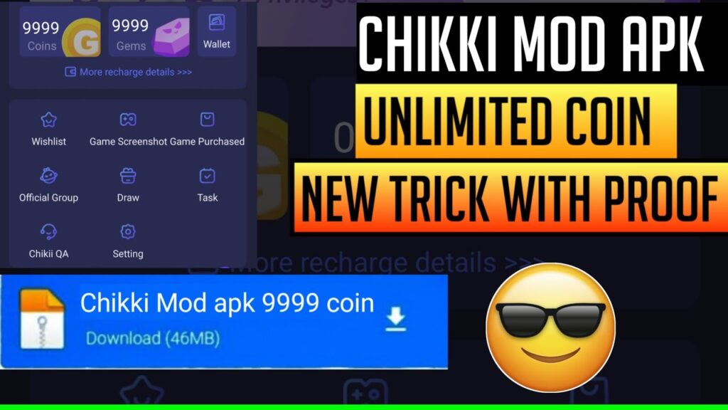 Chikii Mod APK 9999 coin